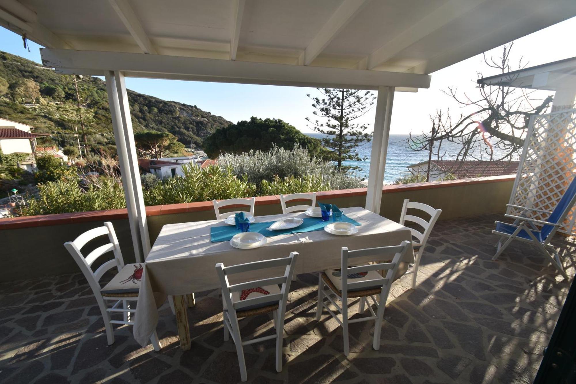 Appartamenti Cavoli - Vista Mare Con Terrazze, Clima E Posti Auto Spiaggia di Cavoli Extérieur photo